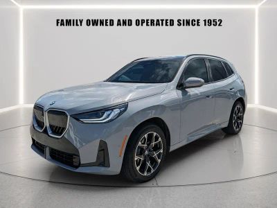 2025 BMW X3 — side profile view