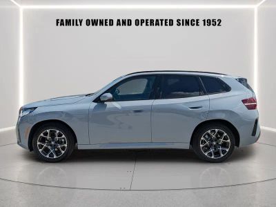 2025 BMW X3 — rear three-quarter view
