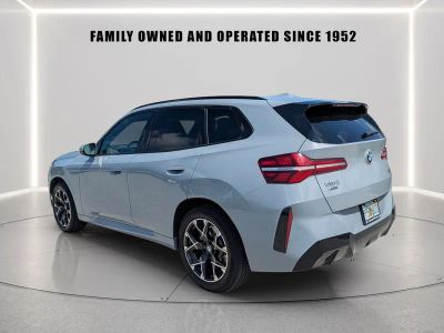 2025 BMW X3 — interior view
