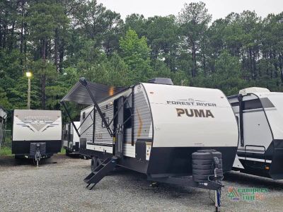2027 Forest River RV Puma Camping Edition — front three-quarter view