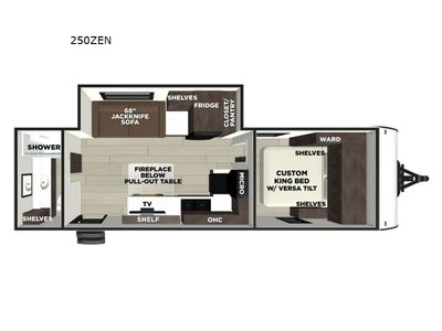 2026 Wildwood 250ZEN — side profile view