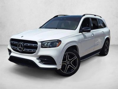 2023 Mercedes-Benz GLS GLS 580 4MATIC® SUV in Polar White — front three-quarter view