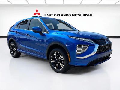 2026 Mitsubishi Eclipse Cross SEL in Lightning Blue Metallic — front three-quarter view