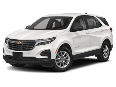 2022 Chevrolet Equinox LS in Summit White — front three-quarter view