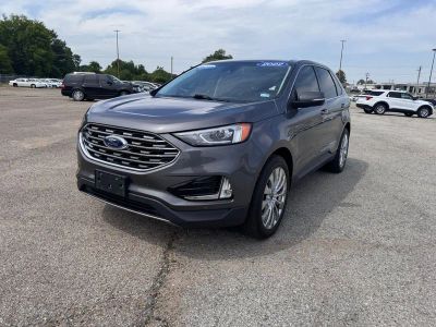 2022 Ford Edge — rear three-quarter view