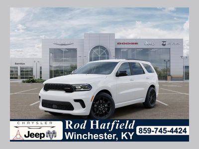 2026 Dodge Durango DURANGO GT RWD in White Knuckle Clear-Coat Exterior Paint — front three-quarter view