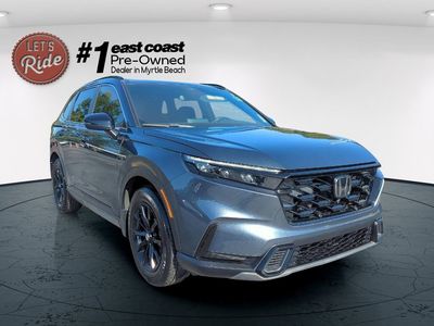 2024 Honda CR-V Hybrid — rear three-quarter view
