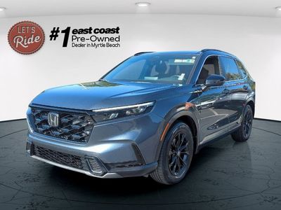 2024 Honda CR-V Hybrid — front three-quarter view