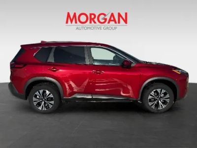 2023 Nissan Rogue — rear three-quarter view