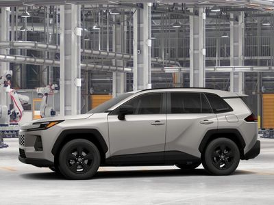 2026 Toyota RAV4 — rear three-quarter view