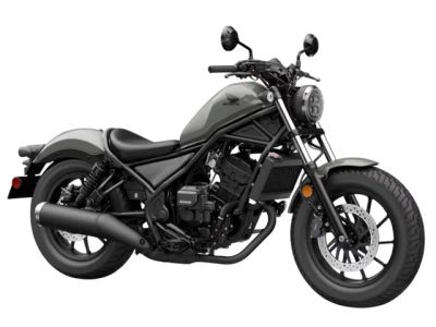 2026 Honda® Rebel 300 E-Clutch — front three-quarter view