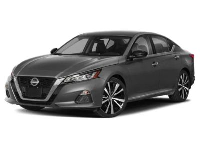 2022 Nissan Altima 2.5 SR in Gun Metallic — front three-quarter view