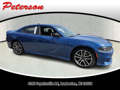 2023 Dodge Charger R/T in Frostbite — front three-quarter view