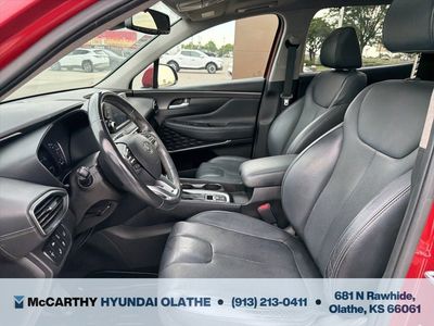 2019 Hyundai Santa Fe — interior view