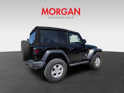 2019 Jeep Wrangler — rear three-quarter view