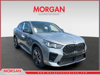 2026 BMW X2 xDrive28i in Gray — front three-quarter view