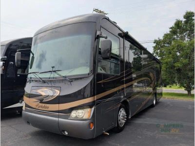 2016 Forest River RV Berkshire — rear three-quarter view