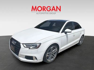 2018 Audi A3 Sedan — rear three-quarter view