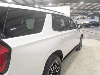 2021 GMC Yukon — rear three-quarter view