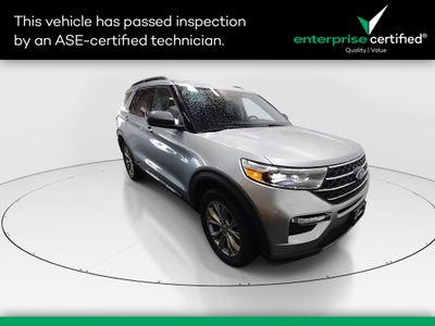 2023 Ford Explorer XLT 4WD — front three-quarter view
