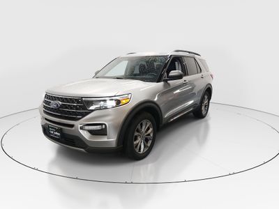 2023 Ford Explorer — rear three-quarter view