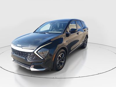 2025 Kia Sportage — rear three-quarter view