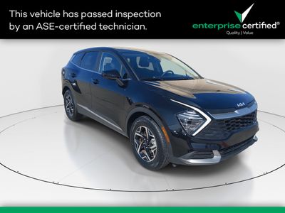 2025 Kia Sportage LX FWD — front three-quarter view