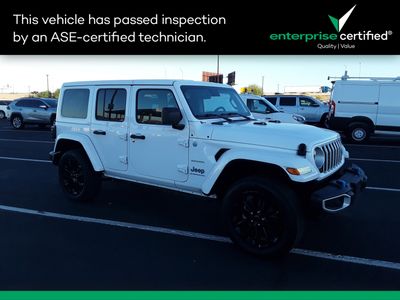 2024 Jeep Wrangler 4xe Sahara 4x4 — front three-quarter view