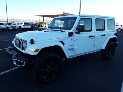2024 Jeep Wrangler 4xe — rear three-quarter view