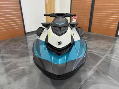 2025 Sea-Doo GTI SE 130 iBR Tech, Audio, iDF, iBR — rear three-quarter view