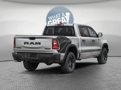 2026 RAM 1500 — rear three-quarter view