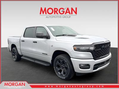 2026 Ram 1500 Express in Silver — front three-quarter view