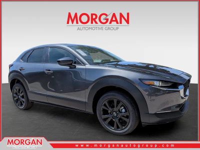 2026 Mazda CX-30 2.5 S Select Sport in Gray — front three-quarter view