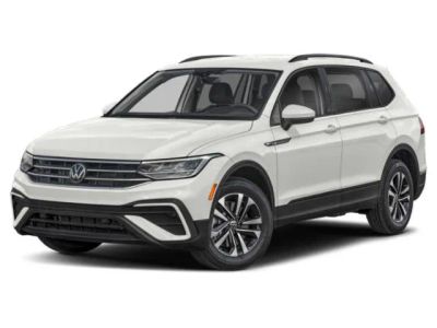 2022 Volkswagen Tiguan S in White — front three-quarter view