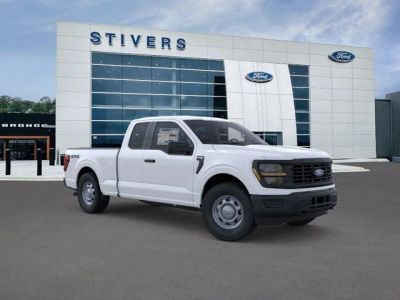 2026 Ford F-150 XL in White — front three-quarter view