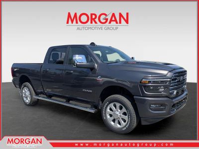 2026 Ram 2500 Laramie in Gray — front three-quarter view