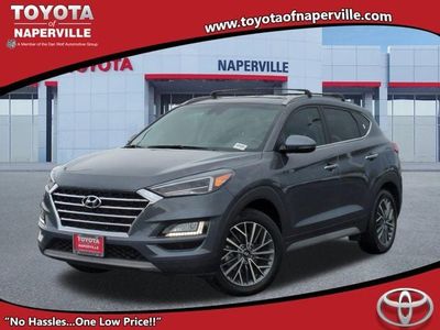 2021 Hyundai Tucson Limited — front three-quarter view
