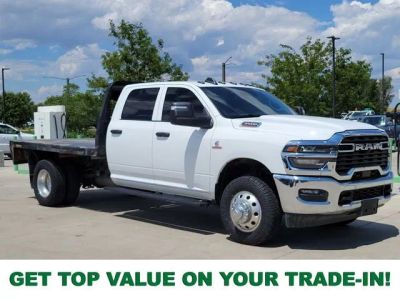 2025 RAM 3500 Tradesman in Bright White Clearcoat — front three-quarter view