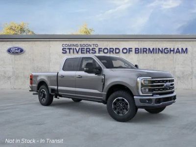 2026 Ford F-250SD Lariat in Gray — front three-quarter view
