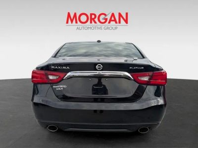 2016 Nissan Maxima — rear three-quarter view