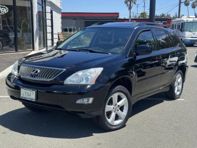 2004 Lexus RX 330 in Black — front three-quarter view