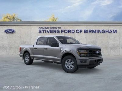 2026 Ford F-150 XLT in Gray — front three-quarter view