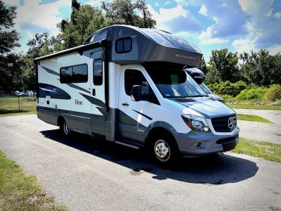 2018 Winnebago View — front three-quarter view
