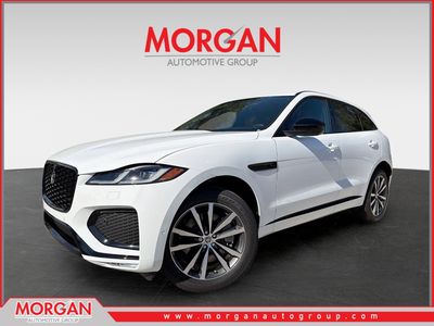 2026 Jaguar F-PACE R-Dynamic S in Fuji White — front three-quarter view