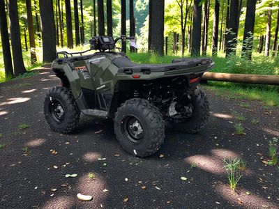 2026 Polaris Sportsman 450 H.O. — side profile view