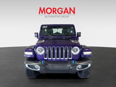 2023 Jeep Wrangler — rear three-quarter view