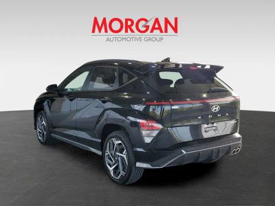 2024 Hyundai Kona — rear three-quarter view