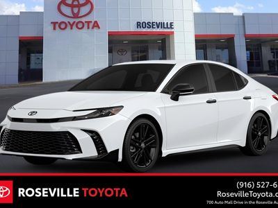 2026 Toyota Camry — front three-quarter view