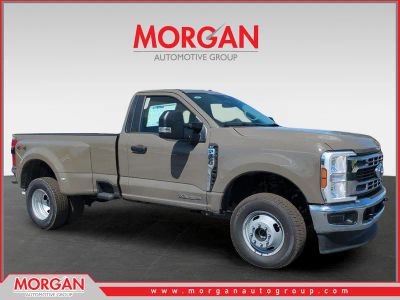 2026 Ford F-350SD XLT in Gray — front three-quarter view