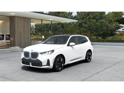 2026 BMW X3 30 xDrive 30 xDrive in Alpine White — front three-quarter view